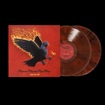 Feed The Fire (Fire Vinyl) - Vinile LP di Pigeons Playing Ping Pong