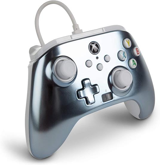 PowerA 1516986-01 periferica di gioco Argento USB Gamepad Analogico/Digitale Xbox One, Xbox Series S, Xbox Series X - 3