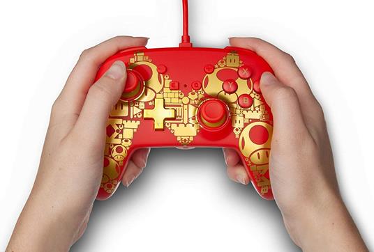 PowerA Enhanced Wired Oro, Rosso, Giallo USB Gamepad Nintendo Switch - 2
