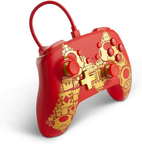 PowerA Enhanced Wired Oro, Rosso, Giallo USB Gamepad Nintendo Switch - 6