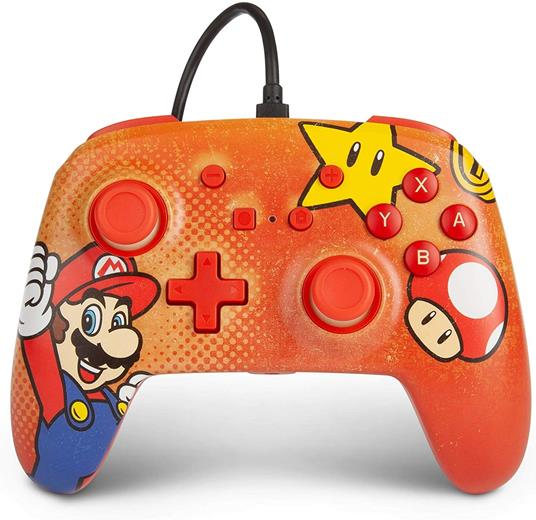 PowerA 1518381-01 periferica di gioco Multicolore USB Gamepad Analogico/Digitale Nintendo Switch