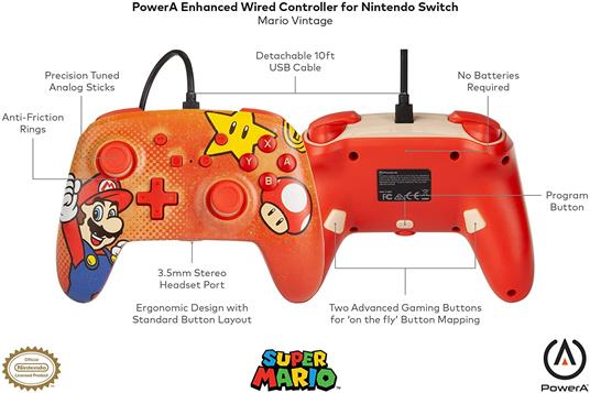 PowerA 1518381-01 periferica di gioco Multicolore USB Gamepad Analogico/Digitale Nintendo Switch - 2