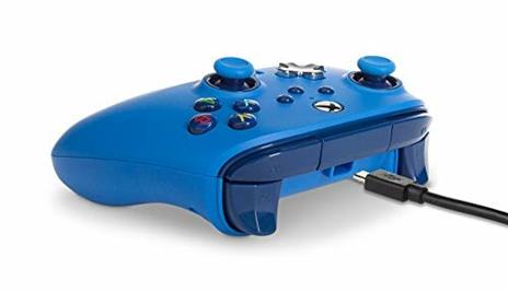 Controller Cablato Avanzato Per Powera Xbox – Blu, Gamepad, Controller Per Videogiochi Cablato, Controller Di Gioco, Xbox Series X S - Not Machine Specific - 3