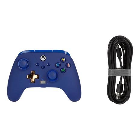 PowerA Enhanced Wired Blu, Oro USB Gamepad Xbox Series S, Xbox Series X - 8