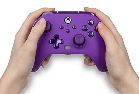 Controller Cablato avanzato PowerA per Xbox Series X S - Viola Imperiale - Not Machine Specific - 3