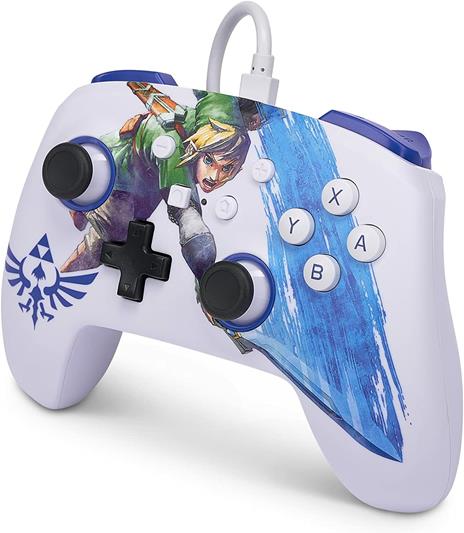 PowerA 1526548-01 periferica di gioco Blu, Bianco USB Gamepad Analogico Nintendo Switch - 5