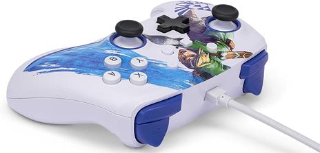 PowerA 1526548-01 periferica di gioco Blu, Bianco USB Gamepad Analogico Nintendo Switch - 6
