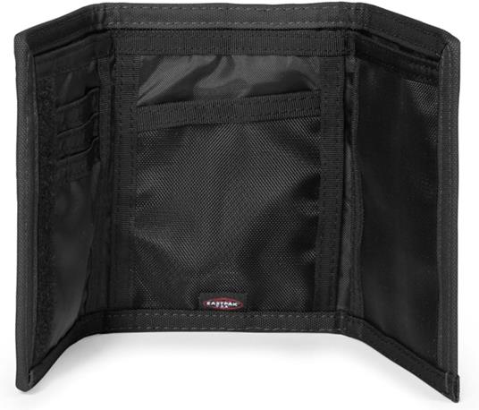 Portafoglio Chiusura Velcro e anello portachiavi Eastpak Nero - 3