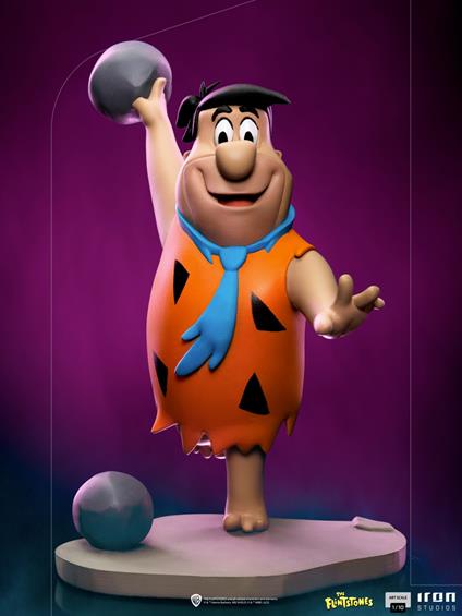 The Flintstones Art Scale Statua 1/10 Fred Flintstone 17 Cm Iron Studios