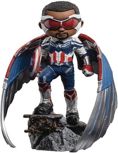 Disney: Iron Studios - Falcon & Winter Soldier Captain America Minico