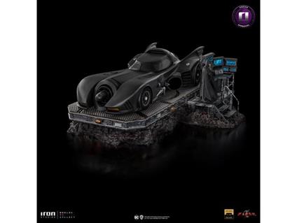 Dc Comics Art Scale Deluxe Statua 1/10 The Flash Movie Batmobile 31 Cm Iron Studios