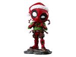 X-men Mini Co. Pvc Figura Deadpool Natale Version 15 Cm Iron Studios