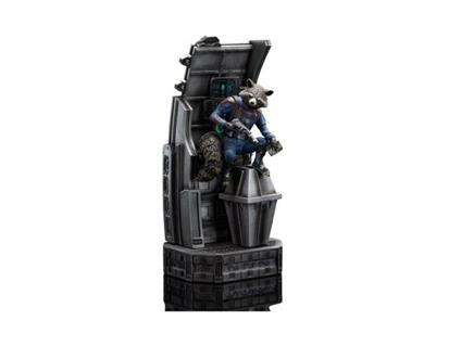 Marvel Scale Statua 1/10 Guardiani Della Galassia Vol. 3 Rocket Racoon 20 Cm Iron Studios