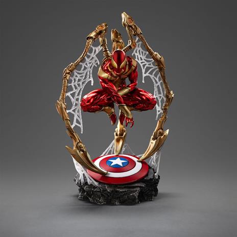 Marvel Art Scale Deluxe Statue 1/10 Spider-man Iron Armor Comics (CCXP Exclusive 2024) 24 cm - 2