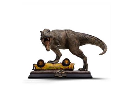 Jurassic Park Mini Co. PVC T-Rex Attack 15 Cm Iron Studios