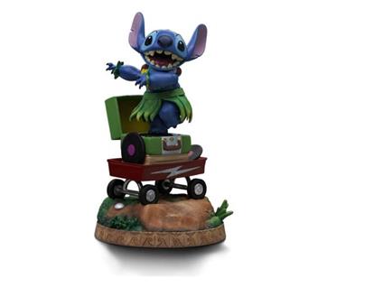 Lilo & Stitch Art Scale Statua 1/10 Stitch Hula 17 Cm Iron Studios