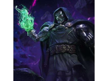 INFINITY GAUNTLET DOC DOOM DELUX 1/10 ST Statua Iron Studios