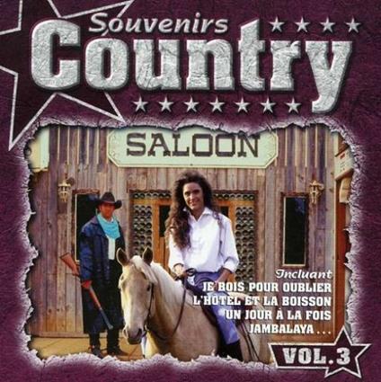 Souvenirs Country Vol.3 - CD Audio