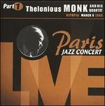 Paris Jazz Concert - CD Audio di Thelonious Monk