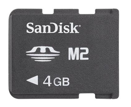 PSP SanDisk Memory Stick Micro M2 4 Gb