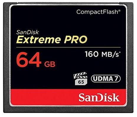 Memory Card 64Gb SanDisk Extreme Pro Cf 64Gb - 6