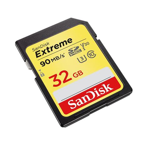 Sandisk Extreme, 32 Gb 32Gb SDHC UHS-I Classe 10 memoria Flash - 10