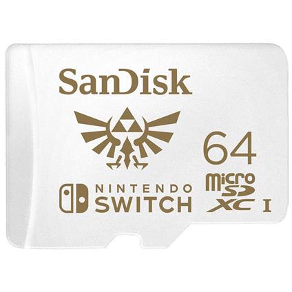 SanDisk Micro SD XC I 64GB Nintendo Switch