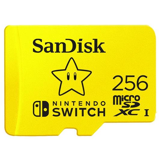 SanDisk Micro SD XC I 256GB Nintendo Switch