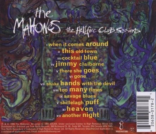 The Hellfire Club Session - CD Audio di Mahones - 2