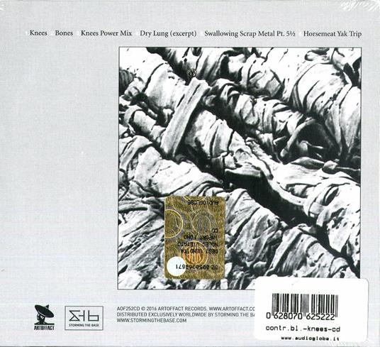 Knees and Bones - CD Audio di Controlled Bleeding - 2