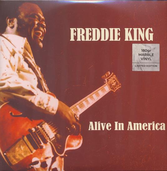 Alive In America (Red Marble Vinyl) - Vinile LP di Freddie King