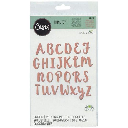 Fustelle Sizzix - Alfabete minusculo - 2