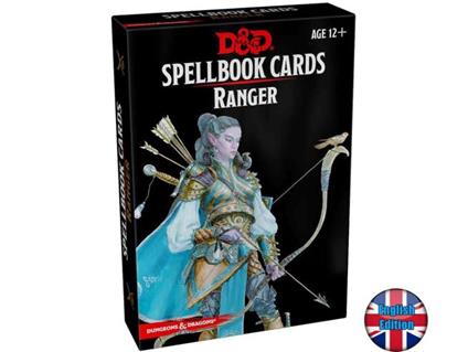 D&D Dungeons&Dragons SPELLBOOK CARDS RANGER Gioco Da Tavolo Hasbro/wizards Of The Coast