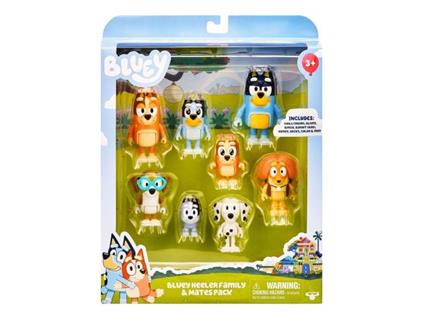 Bluey Action Figures 8-Pack Moose Toys