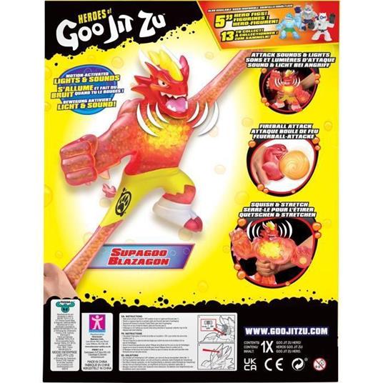 Goo Jit Zu 41012 Supagoo Blazagon Figure 23cm - 2