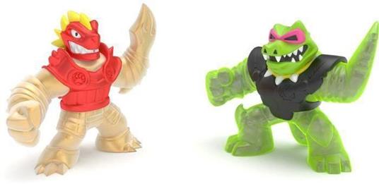 Pack Duo Figurines 11Cm Blazagon Vs Rock Jaw - Goo Jit Zu Season 2