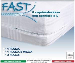 Coprimaterasso Fast A Sacco Con Cerniera Zip A L 2 Piazze - 3