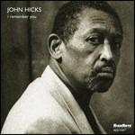 I Remember You - CD Audio di John Hicks