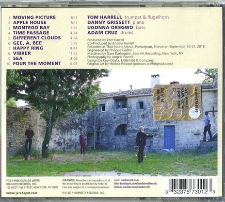 Moving Picture - CD Audio di Tom Harrell - 2