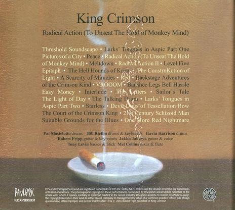 Radical Action to Unseat the Hold of Monkey Mind (Limited Edition) - CD Audio + DVD + Blu-ray di King Crimson - 2