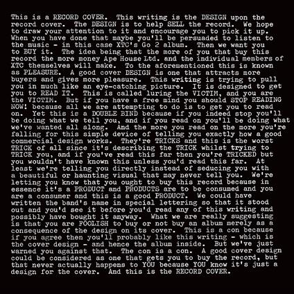Go2 - Vinile LP di XTC