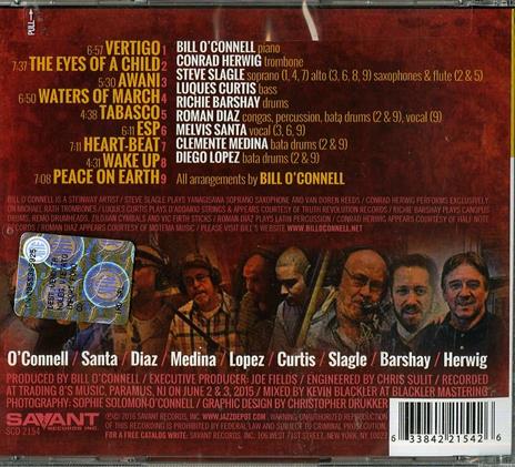 Heart Beat - CD Audio di Bill O'Connell,Latin Jazz All Star - 2