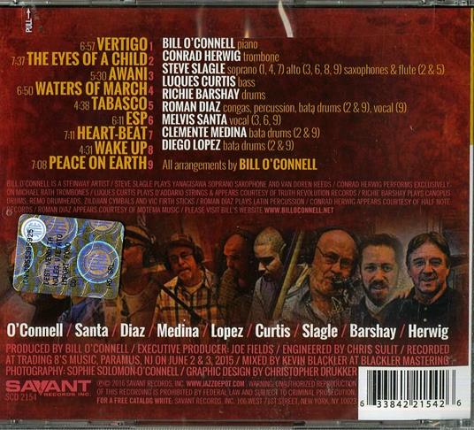 Heart Beat - CD Audio di Bill O'Connell,Latin Jazz All Star - 2