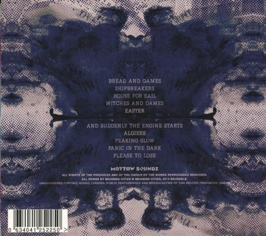 Pathways Through the Sail - CD Audio di Moaning Cities - 2