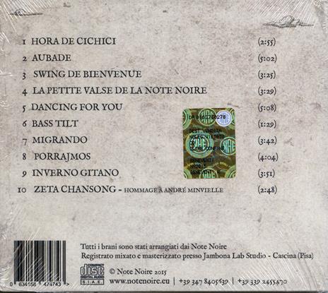 Oltreconfine - CD Audio di Note Noire - 2
