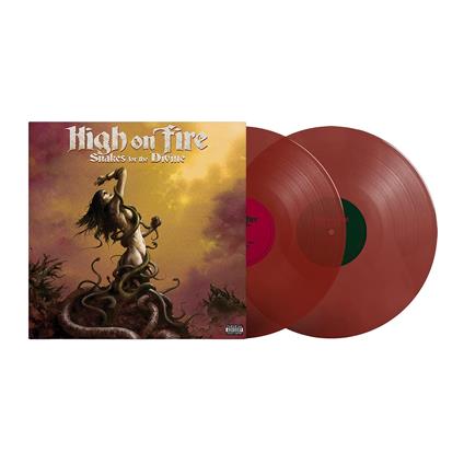 Snakes For The Divine (Translucent Ruby Vinyl) - Vinile LP di High on Fire