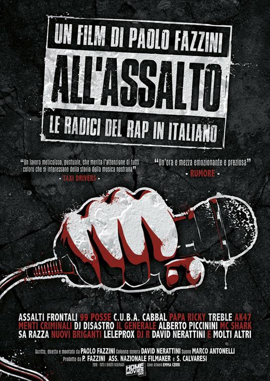 All'assalto. Le radici del rap italiano (DVD) di Paolo Fazzini - DVD