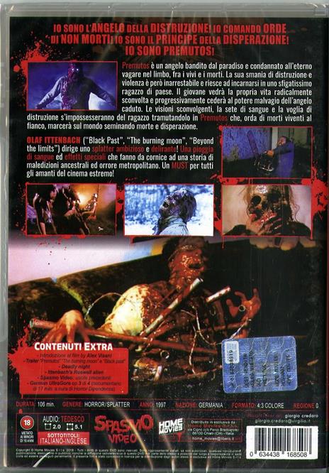 Premutos. L'angelo caduto (DVD) di Olaf Ittenbach - DVD - 2