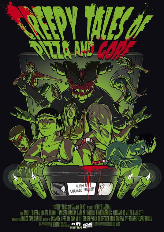 Creepy Tales of Pizza and Gore (DVD) di Lorenzo Fassina - DVD