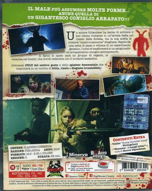 Bunny the Killer Thing (Blu-ray) di Joonas Makkonen - Blu-ray - 2